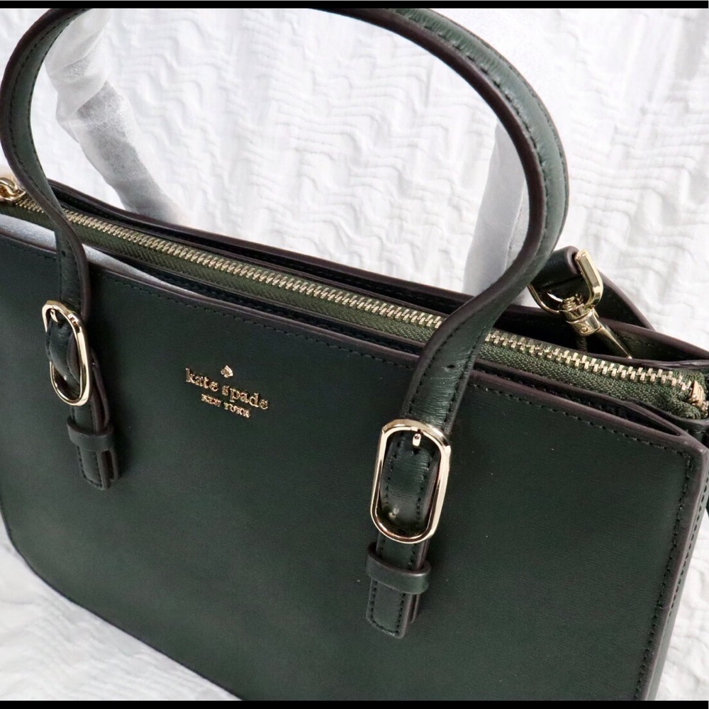 Kate Spade Connie Triple Gusset Satchel Purse - Picture 8 of 14